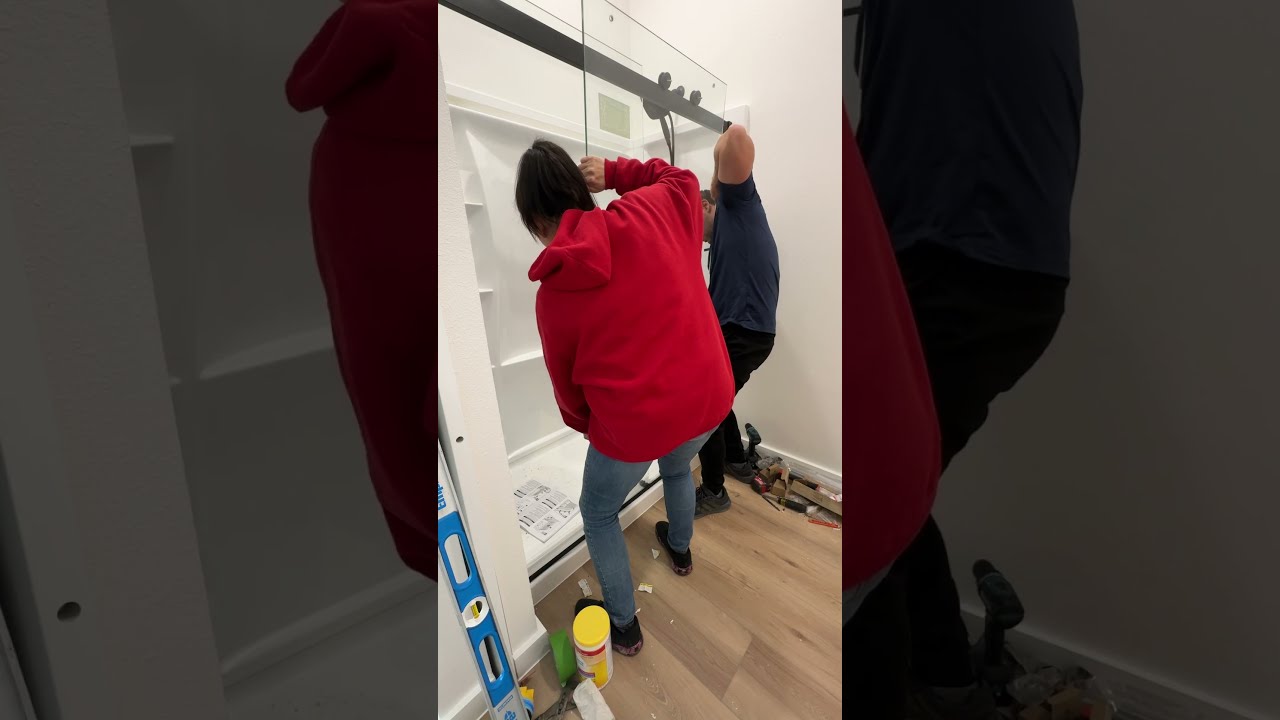 Delta Shower Door Install In 45 Seconds Diy