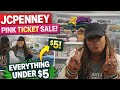 JCPenney Pink Ticket Sale EVERYTHING Under 5