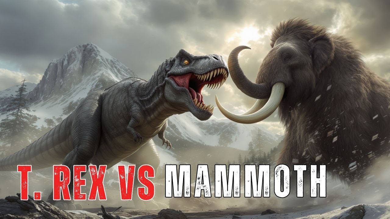 Life 6.3 Million Years Ago | Tyrannosaurus Rex. vs Mammoth