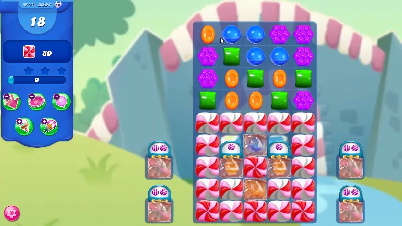 Candy Crush Saga LEVEL 2004 NO BOOSTERS (new)