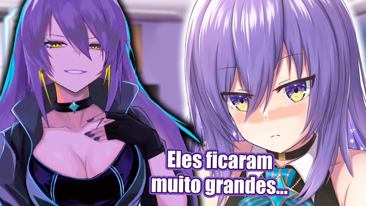 Moona ficou constrangida com seus BOOBA aumentados | vtuber legendado