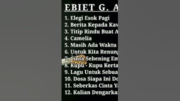 Thumbnail of Ebiet G. Ade - Lagu Nostalgia Ebiet G. Ade Lagu Nostalgia Sepanjang Masa