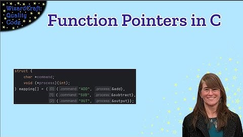 Function Pointers and Table Driven Logic in C
