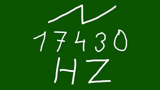 17430 hz saw