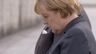 Merkel'in eski Nazi kampını ziyareti tartışma yarattı Resimi
