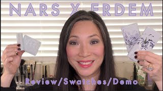 NARS x ERDEM Collection Review w/ Swatches & Demo screenshot 5
