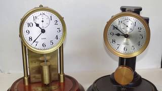 Electromechanical Poole and Barr clocks