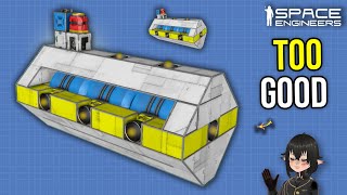 This Smart Ship Drop Tank is an Amazing Solution, Space Engineers