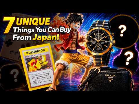 From retro games treasures or rare Pokémon card TCG to luxury finds, Japan is on another level. 🔥
