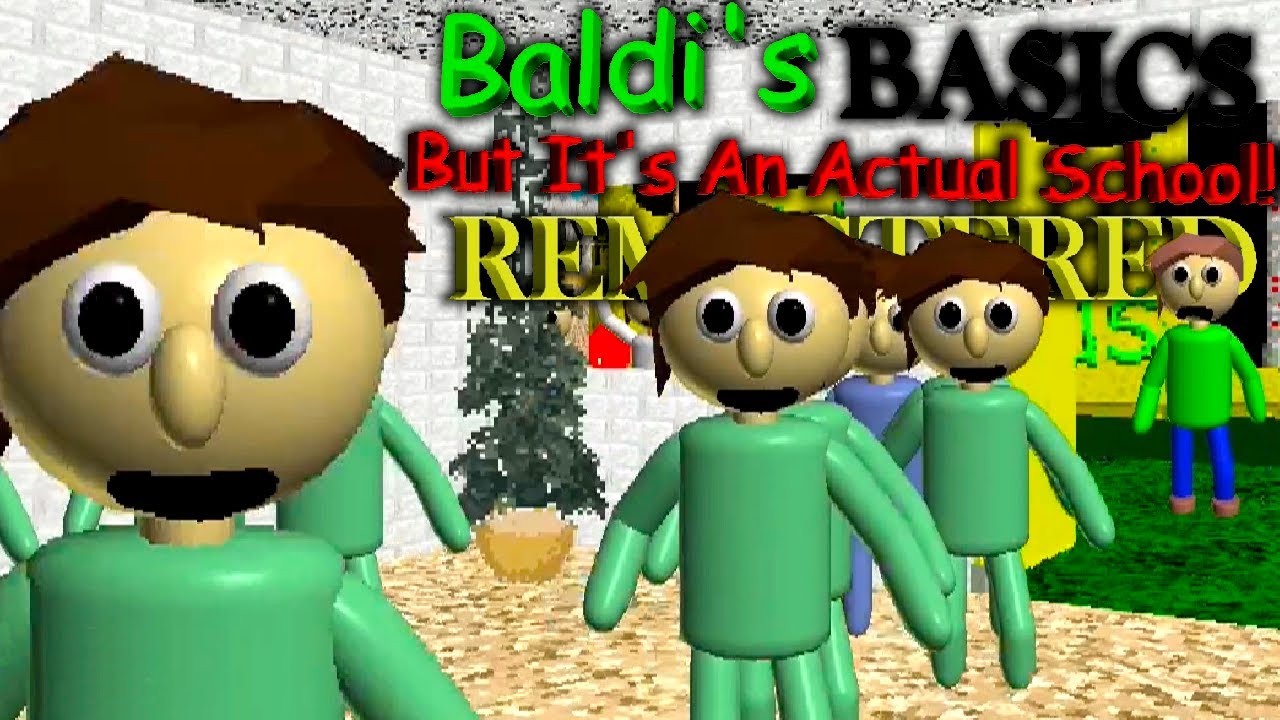 Baldi's Basics BUT Its An Actual School Day - YouTube