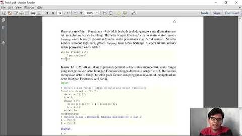 Metode Numerik - Pengenalan Octave 6 - Control Statement