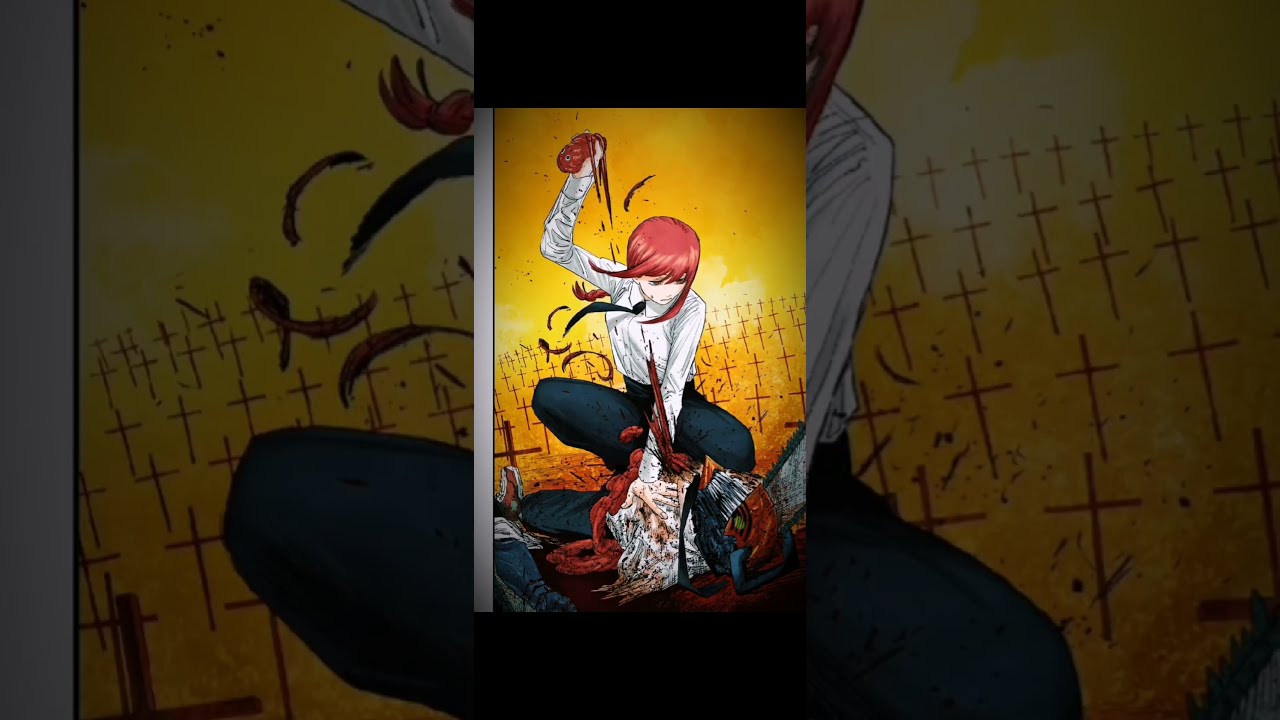 Makima Vs Denji Chainsaw Man Manga