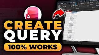 How To Create Query in MS Access (𝟮𝟬𝟮𝟲) | 100% WORKS | NO Yapping, To The Point! | FAST & EASY