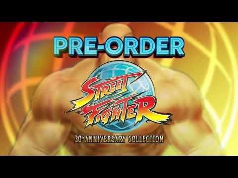SF 30th Anniversary Collection - USF4 Free Pre-order Bonus On The PS4 Trailer!!