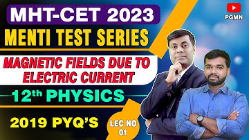 Magnetic Fields due to Electric Current 2019 PYQ