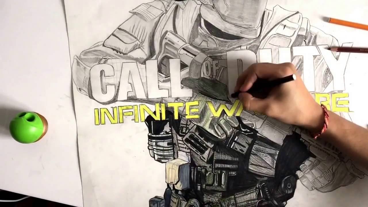 Dibujo De Call Of Duty Infinite Warfare Parte 4 By Dennis Silva