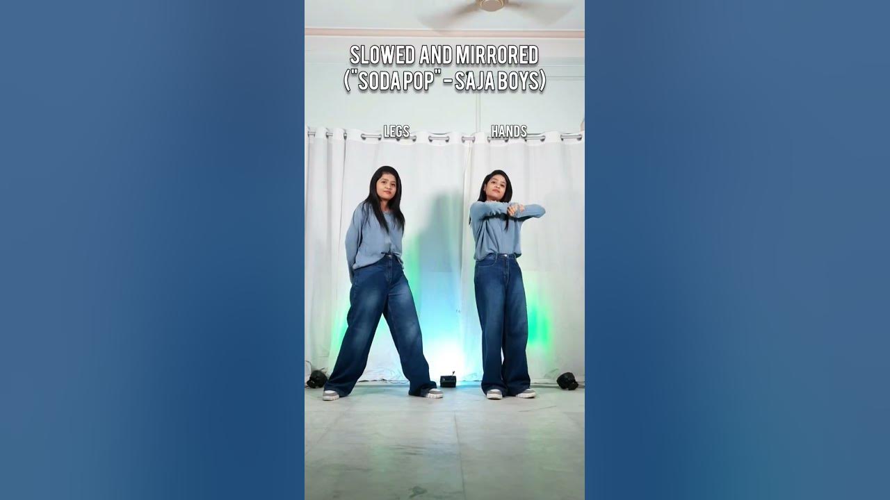 [TUTORIAL] "Soda Pop" - Saja Boys (KPOP Demon Hunters) (Slowed and mirrored)#ytshorts