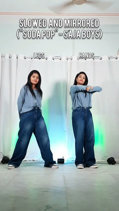 [TUTORIAL] 'Soda Pop' - Saja Boys (KPOP Demon Hunters) (Slowed and mirrored)#ytshorts