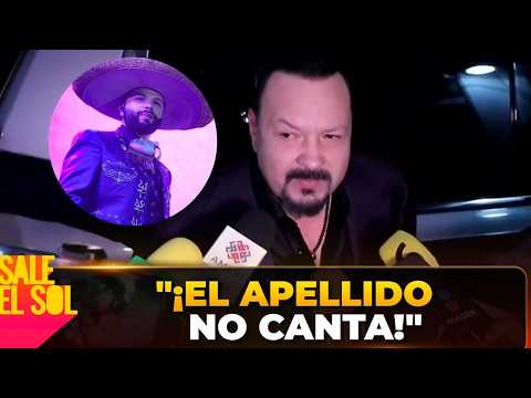 ¡Pepe Aguilar DEFIENDE a Leonardo y PIDE a la PRENSA APOYAR su CARRERA MUSICAL! I Sale el Sol