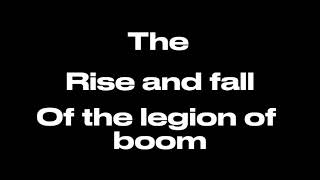 The Rise and Fall of the Legion of Boom