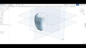 ONSHAPE: Curve Projected Surface