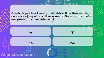 Volume and Surface Problems |  Part 3 | Painting & Cutting Cubes