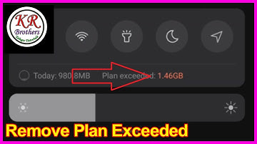 How to Remove Plan Exceeded Problem in mi Phones