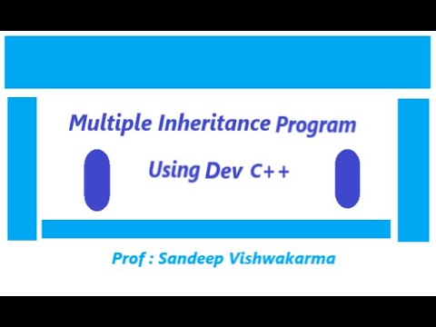Multiple Inheritance | Using C++ - YouTube image.