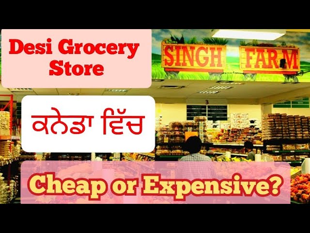 ਕੈਨੇਡਾ ਵਿਚ ਗਰੋਸਰੀ - ਸਸਤੀ/ਮਹਿੰਗੀ - Indian Grocery. ਆਪਣਾ ਬਿੱਲਚੈੱਕ ਕਰੋ Always check your bill - The JFK | The Joint Family Vlogs