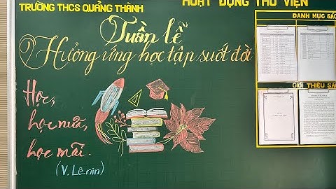 Tuần lễ Hưởng ứng học tập suốt đời