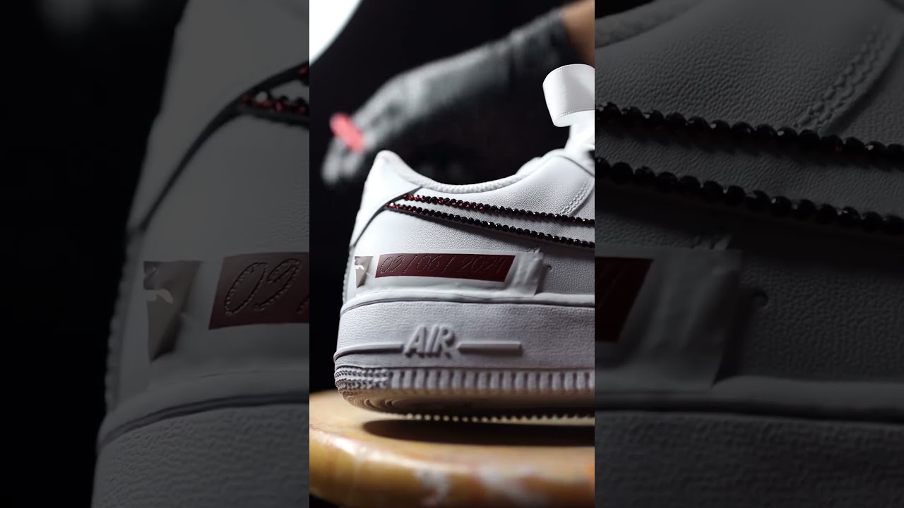 Custom Wedding Air Force 1 Sneakers | Bridal Style for 2024 Brides! 👟💍