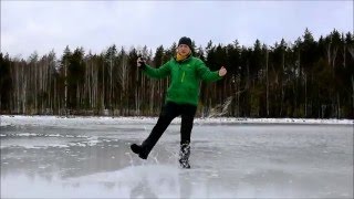 Как ходить по воде на коньках