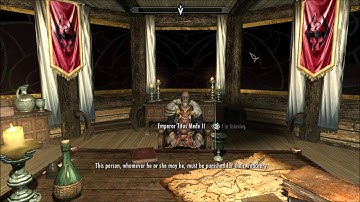 Skyrim Master Difficulty Thief Gameplay - Hail Sithis!