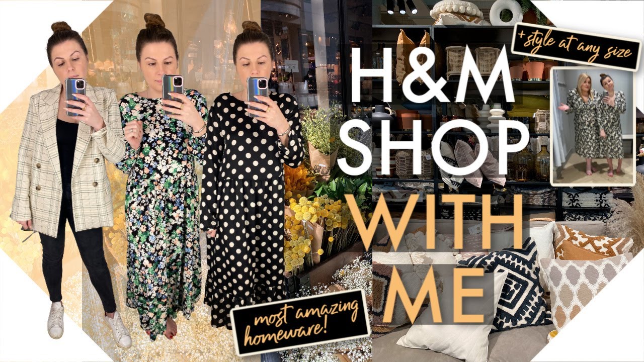 H&M Shop + Try On Haul Size 12/22 AMAZING HOMEWARE YouTube