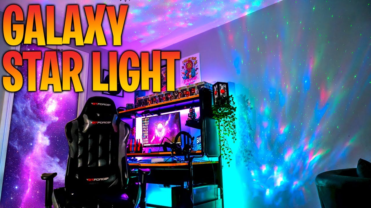Riarmo Galaxy Star Light Projector | YOUR GAMING SETUP NEEDS THIS