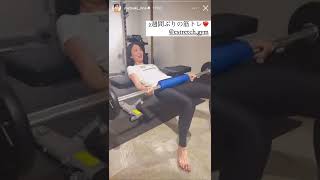 女優 まつきりな トレーニング動画 ＃shorts