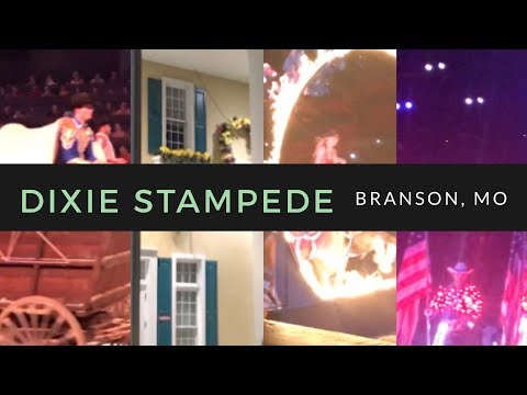 BEST SHOW IN BRANSON? DIXIE STAMPEDE! | Hutch House Family