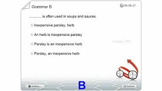 TOEIC Reading part 5 - Incomplete sentences #B