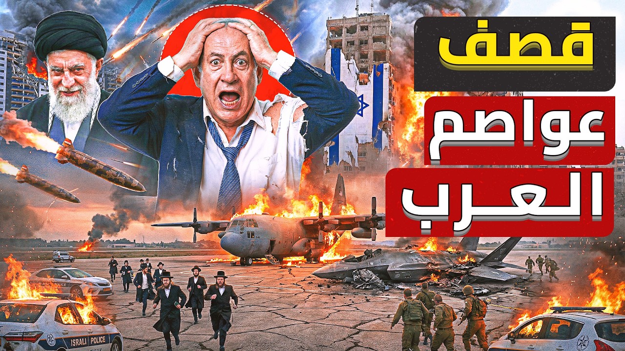 130صاروخ إيراني يحرق مدن كاملة في تل أبيب|ونتنياهو قد وقع في فخ خامنئي | وبدء الحرب العالمية الثالثه