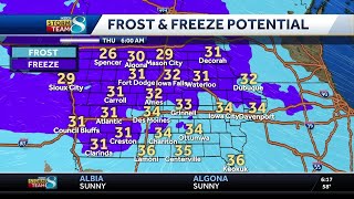 Iowa Weather: More frosty mornings ahead with rain chances this weekend Profile