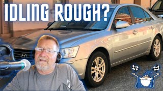 Engine Idling Rough? Vacuum Leak?!  // 2010 Hyundai Sonata 2010 Hyundai Sonata Problems