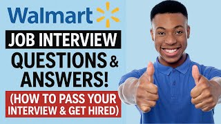 Walmart Department Manager Interview Question & Answer