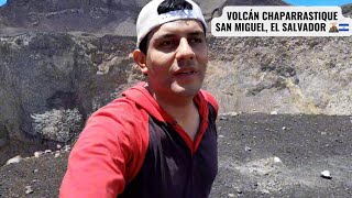 Subí El Volcán más peligroso de El Salvador, EL CHAPARRASTIQUE🌋🇸🇻