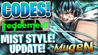 [MIST UPD] All MIST STYLE UPDATE CODES FOR MUGEN! ROBLOX MUGEN CODES