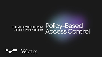What is Policy Based Access Control?