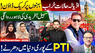 Adiala Jail Situation, Crackdown on Imran Khan’s Sisters, Sohail Afridi’s Lahore Move, PTI Protests