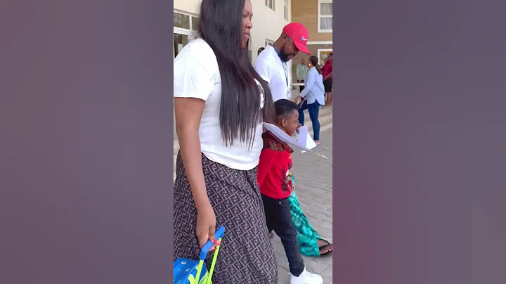 Ireolowa Ajeyemi Excited To See His Dad Kolawole Ajeyemi & Actress Toyin Abraham In School Today