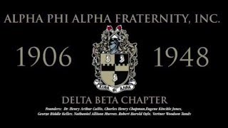 Alpha Phi Alpha :: Delta Beta Spr 16 Promo