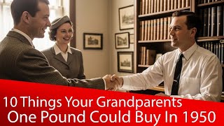 10 Things Your Grandparents One Pound Could Buy In 1950s Britain