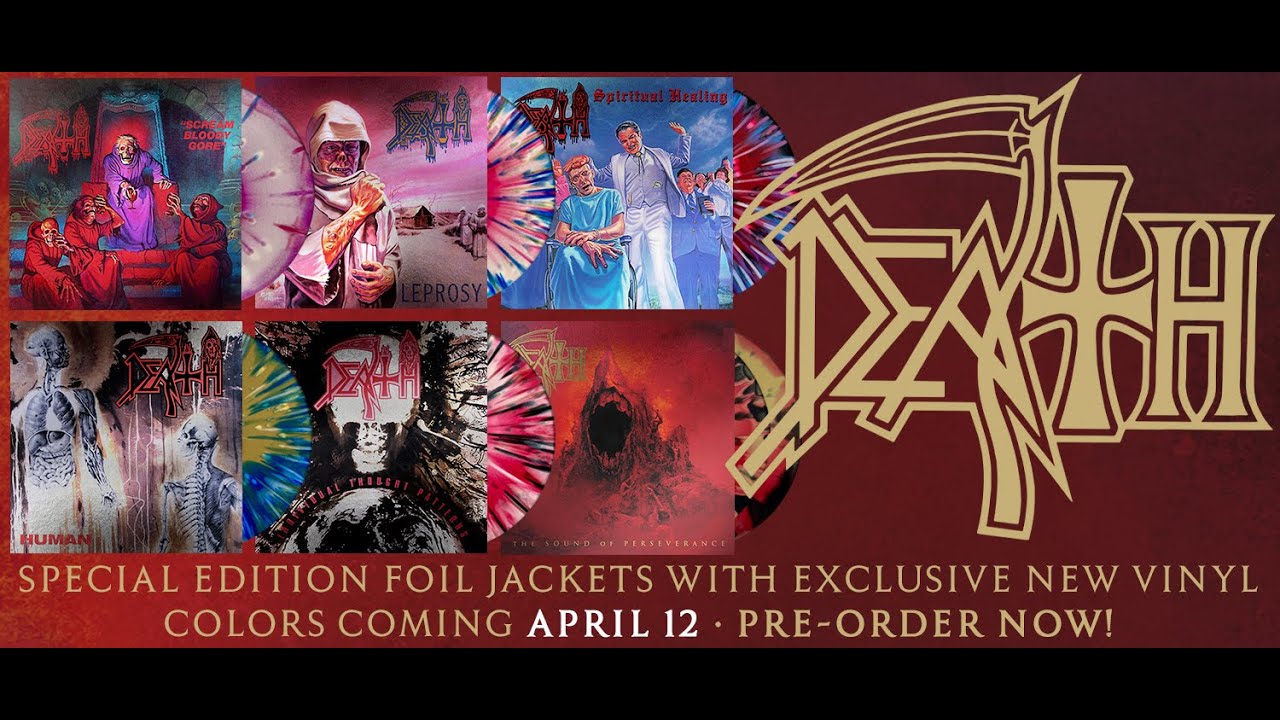 DEATH LTD Edition Foil Jackets 2024 - YouTube